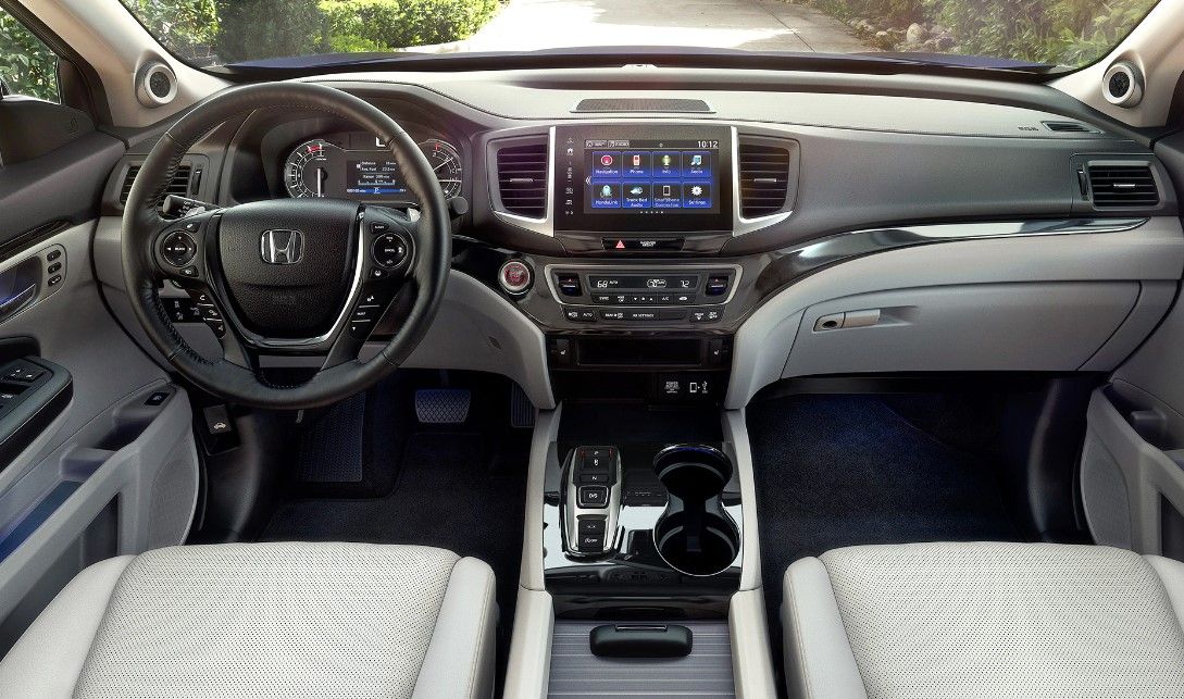 The Stylish Interior Of The Honda Ridgeline