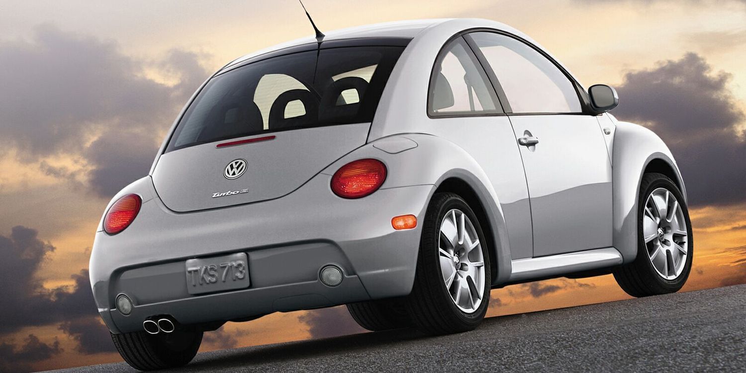 The rear of the Beetle Turbo S