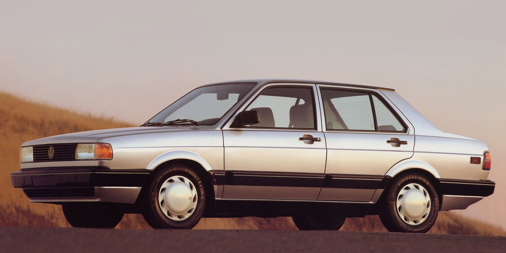 Front 3/4 view of the Fox Sedan