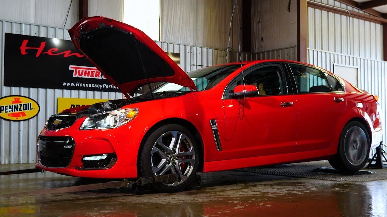 chevy ss henessy tuned dyno