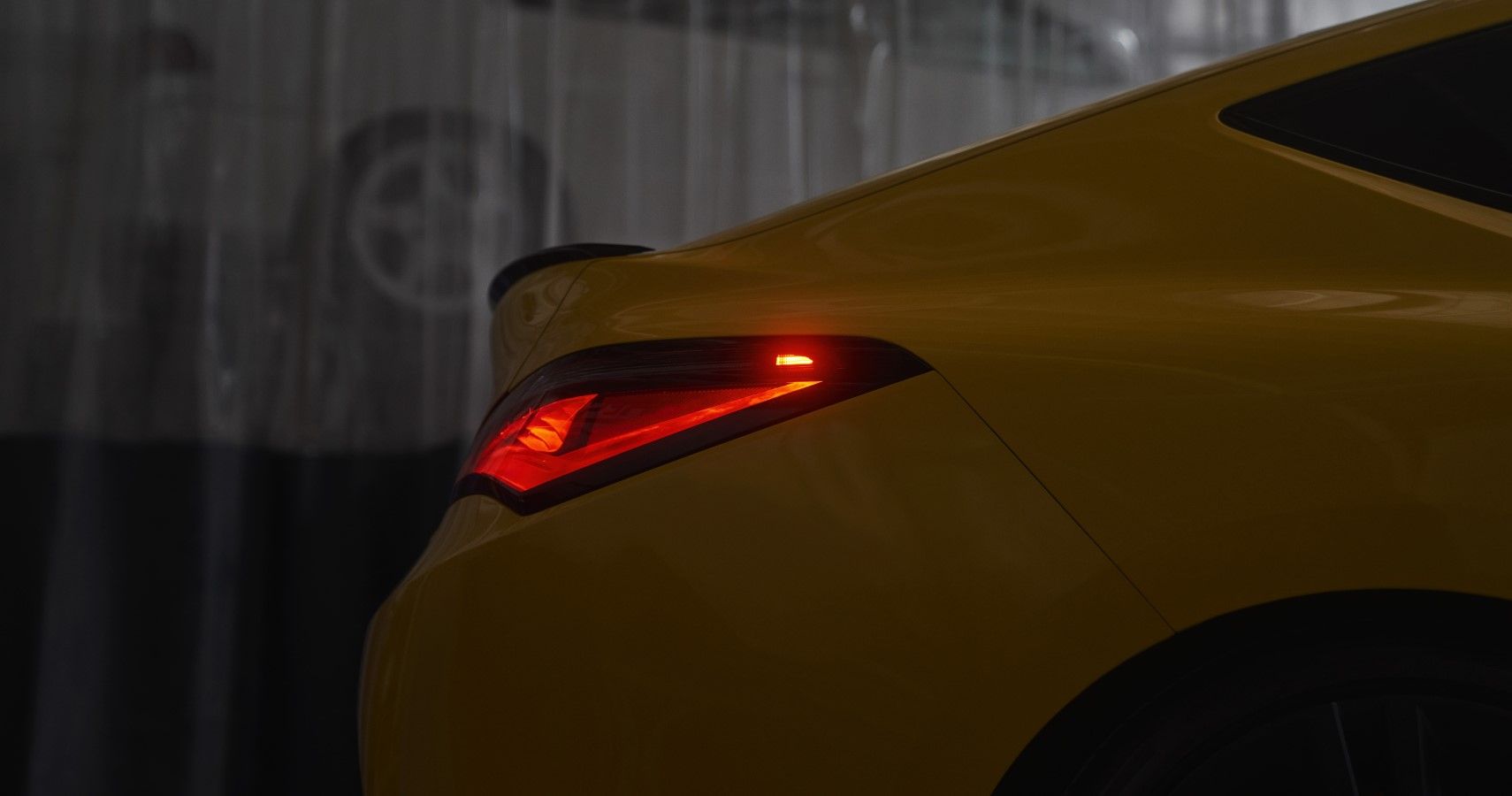 2023 Acura Integra Prototype rear third quarter close-up view