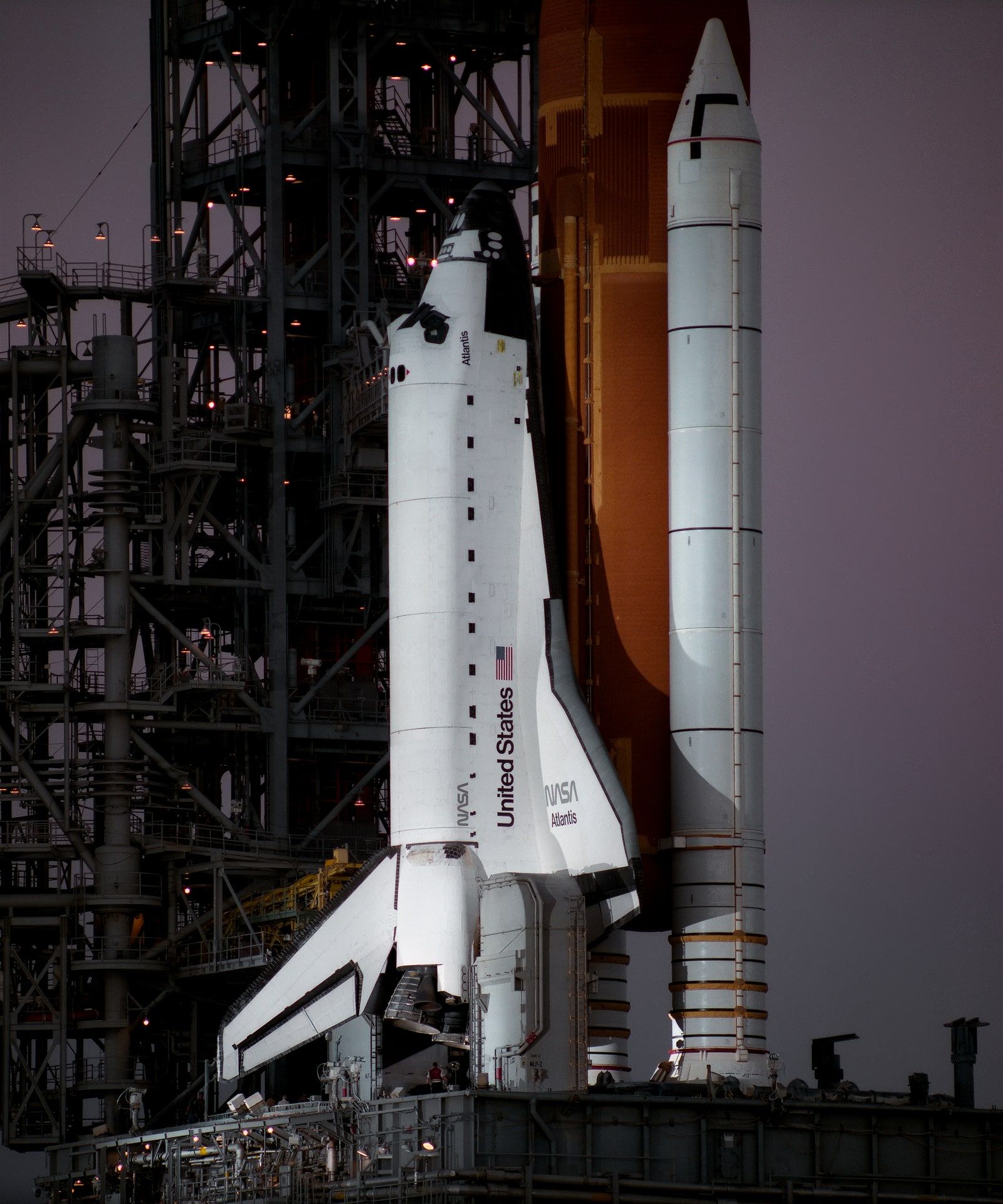 Space Shuttle Atlantis In 1985