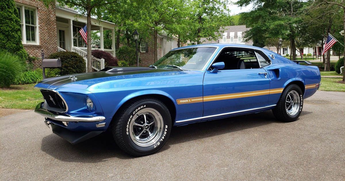 1969 Ford Mustang Mach 1 Restored Muscle Car