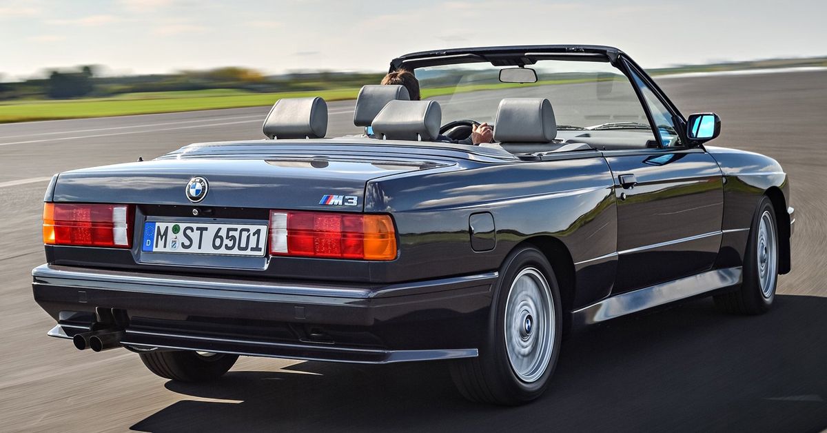 1988 BMW E30 M3 Cabriolet: An Over-expensive Classic Sports Car 