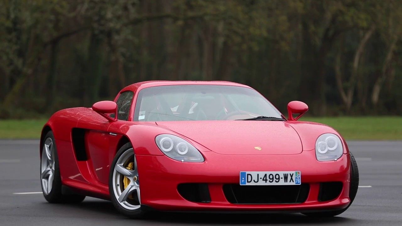 2006 Porsche Carrera GT parked on the road