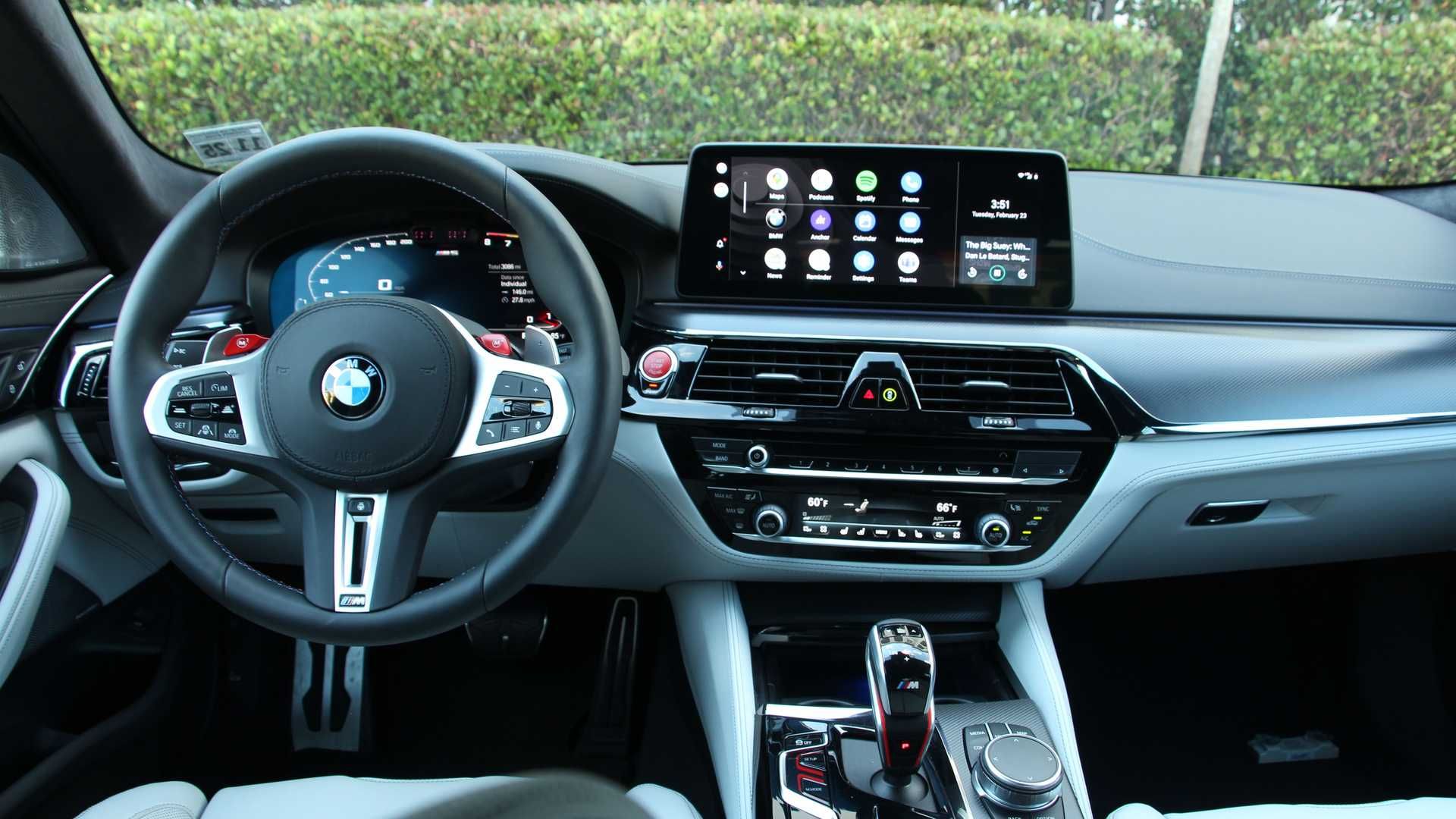 2021 BMW M5 Competition's Interior