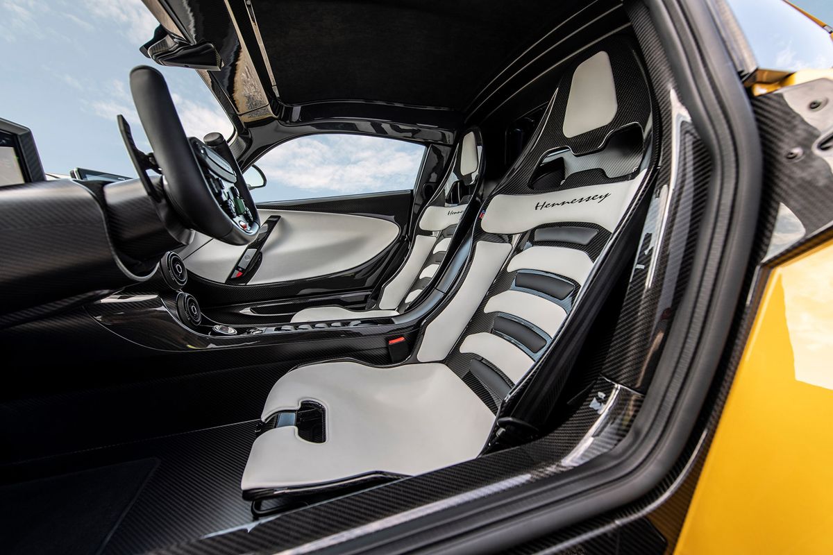 2021 Hennessey Venom F5 Supercar's Interiors 