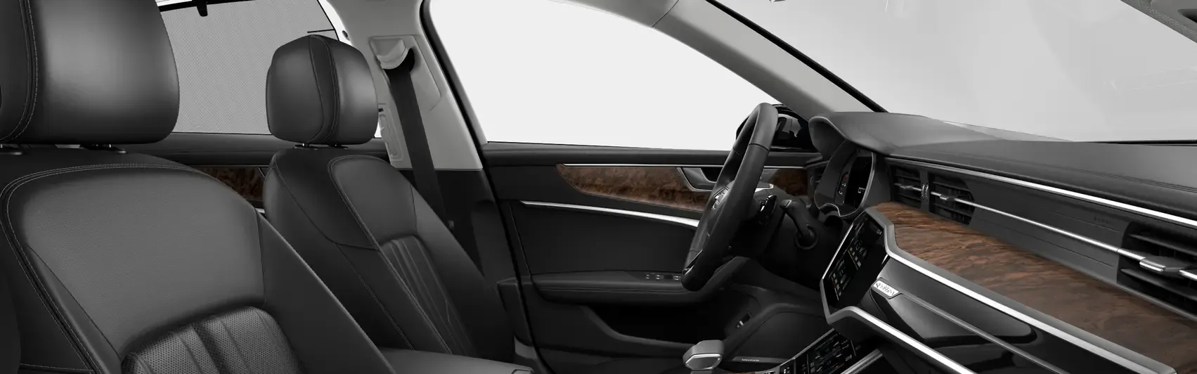 2022 Audi A6 Prestige 55 TFSI Sport package Firmant Blue Metallic Interior