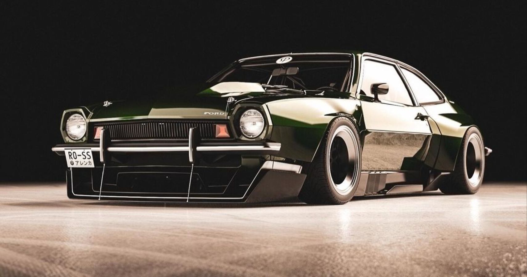 Ford Pinto Fires On All Cylinders In Aggressive Bodykit