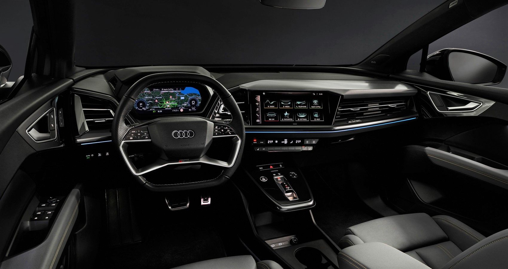 Audi Q4 e-tron - Intérieur