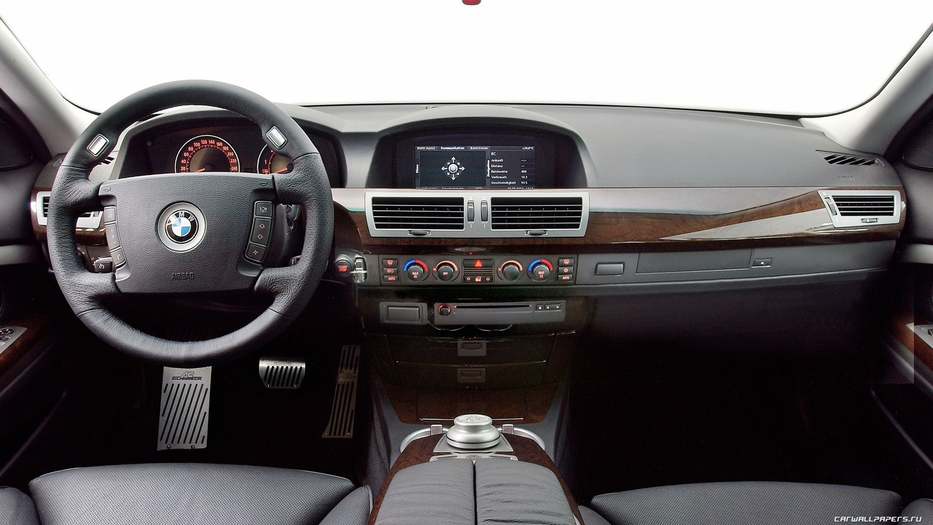 BMW 7 Series E 65 interior