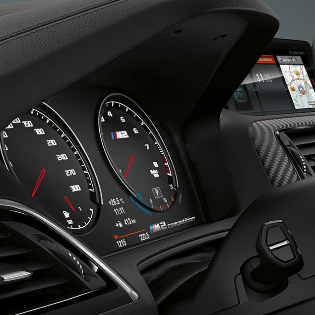 BMW M2 Competition Multifunctional Instrument Display