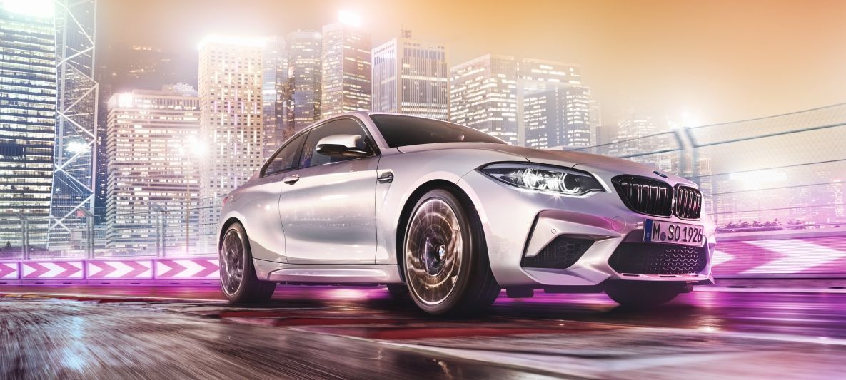 BMW M2 Competition on the move