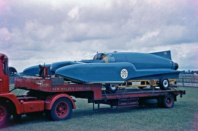 Bluebird_K7_in_1960_at_Goodwood
