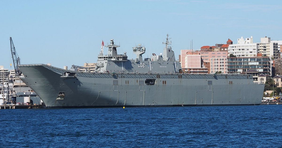 Canberra-Class: Australia's Most Powerful Amphibious Assault Ship