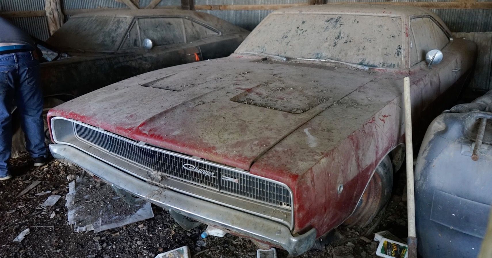 Three Classic Dodge Chargers Discovered In A Barn Untouched