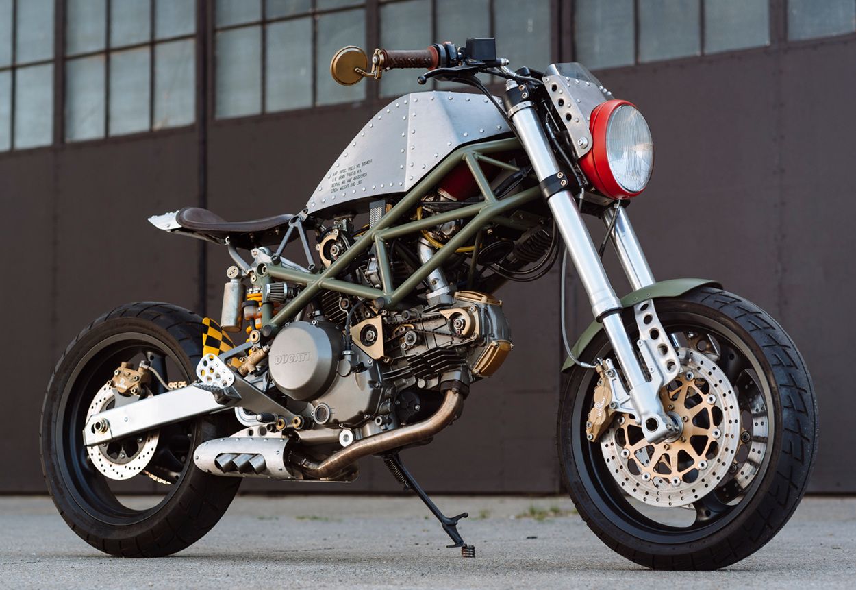 Ducati Monster Custom by Spurius Rotis