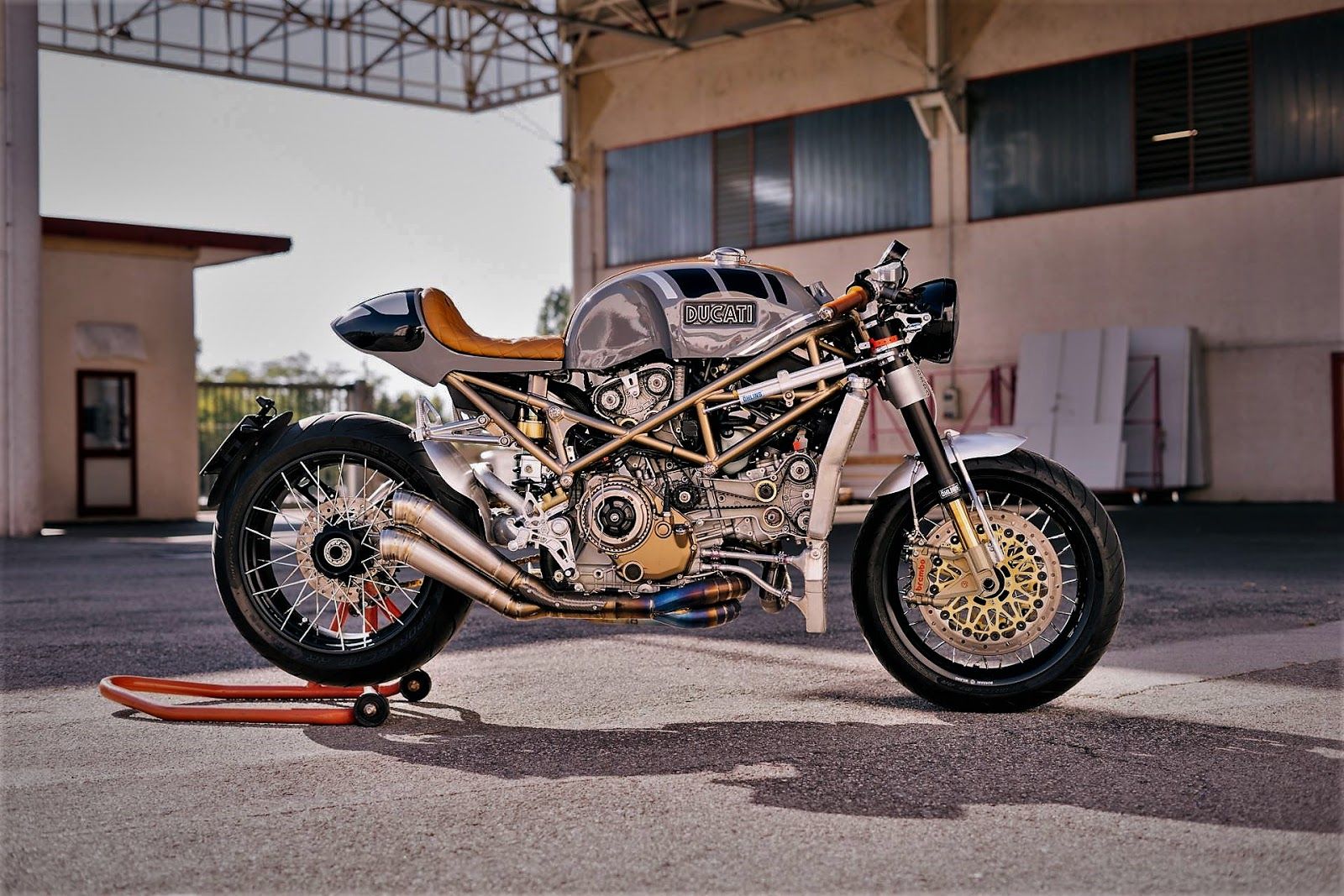 Ducati monster S4R custom by Metalbikegarage