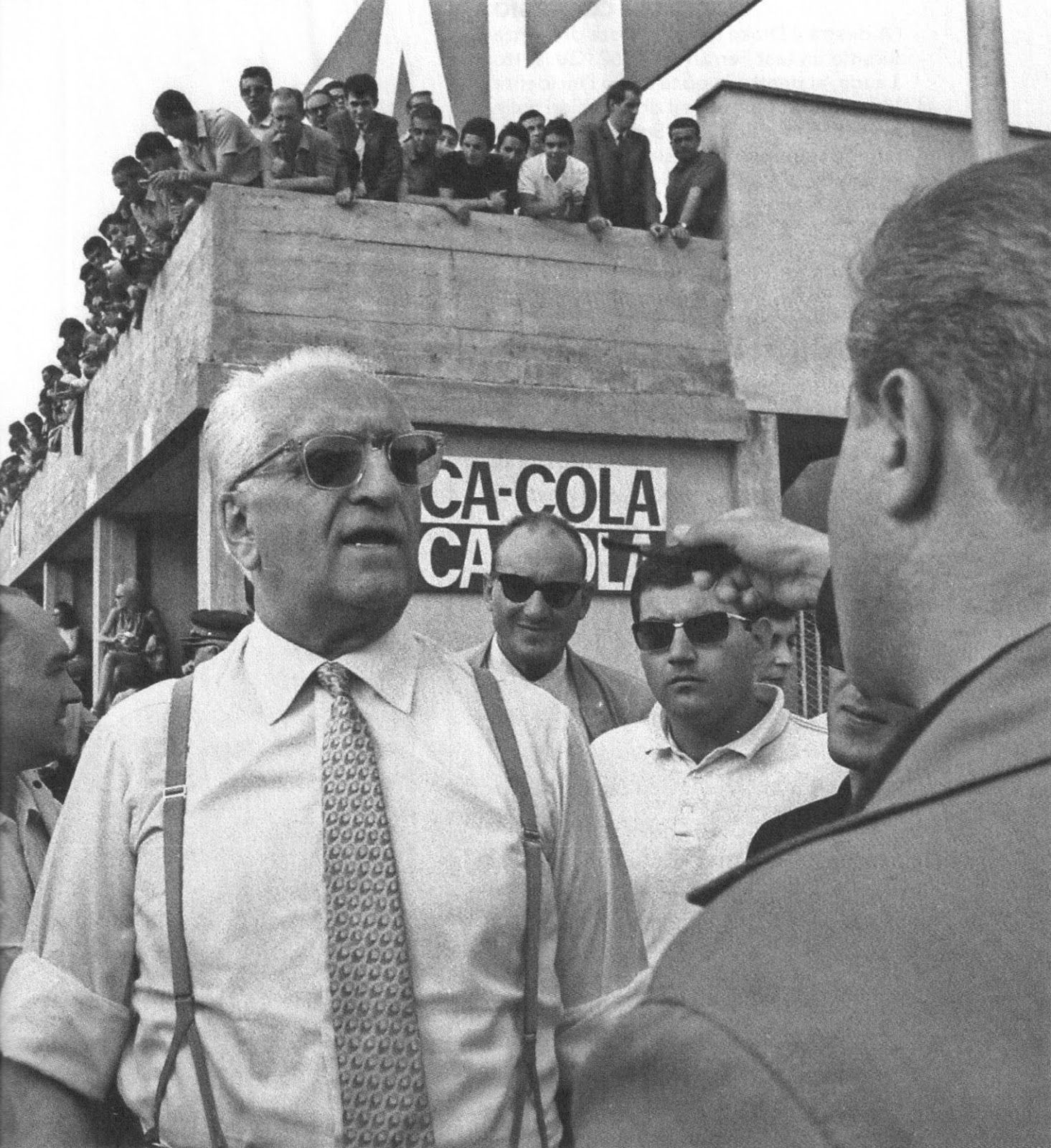 Enzo Ferrari, his son Dino died at the age of 24