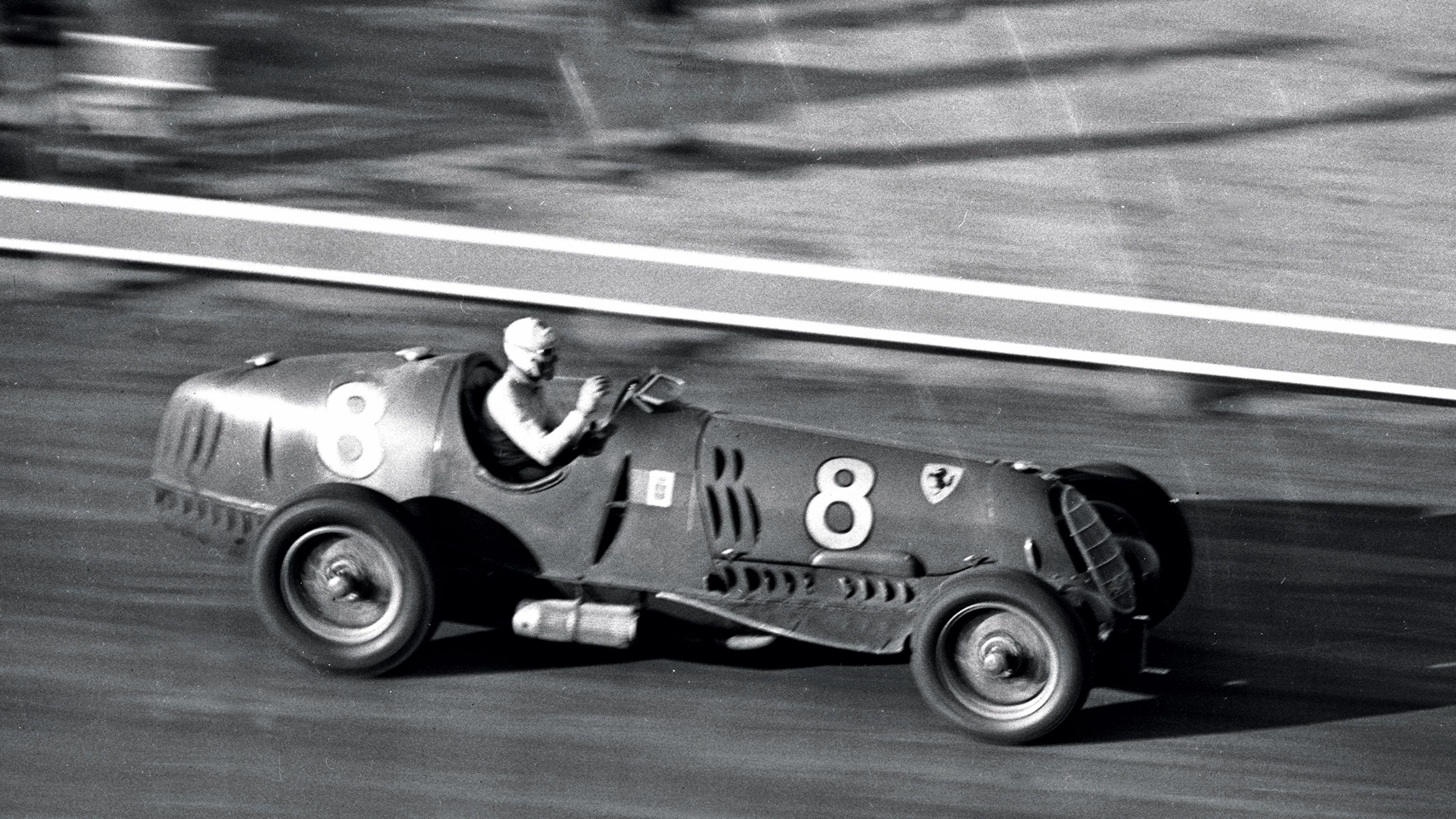 Enzo Ferrari started racing at 20 years old