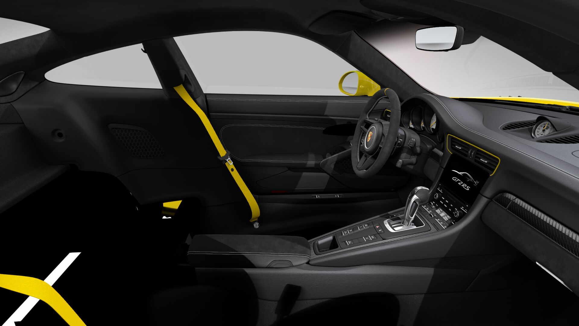 the Porsche 911 GT2 RS has an Exquisite Interior.