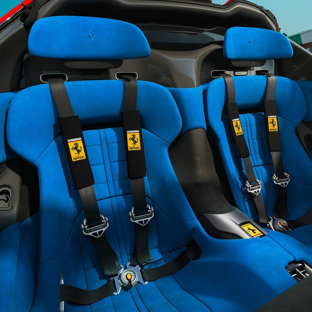 Ferrari Daytona SP3 Interior (autoevolution)