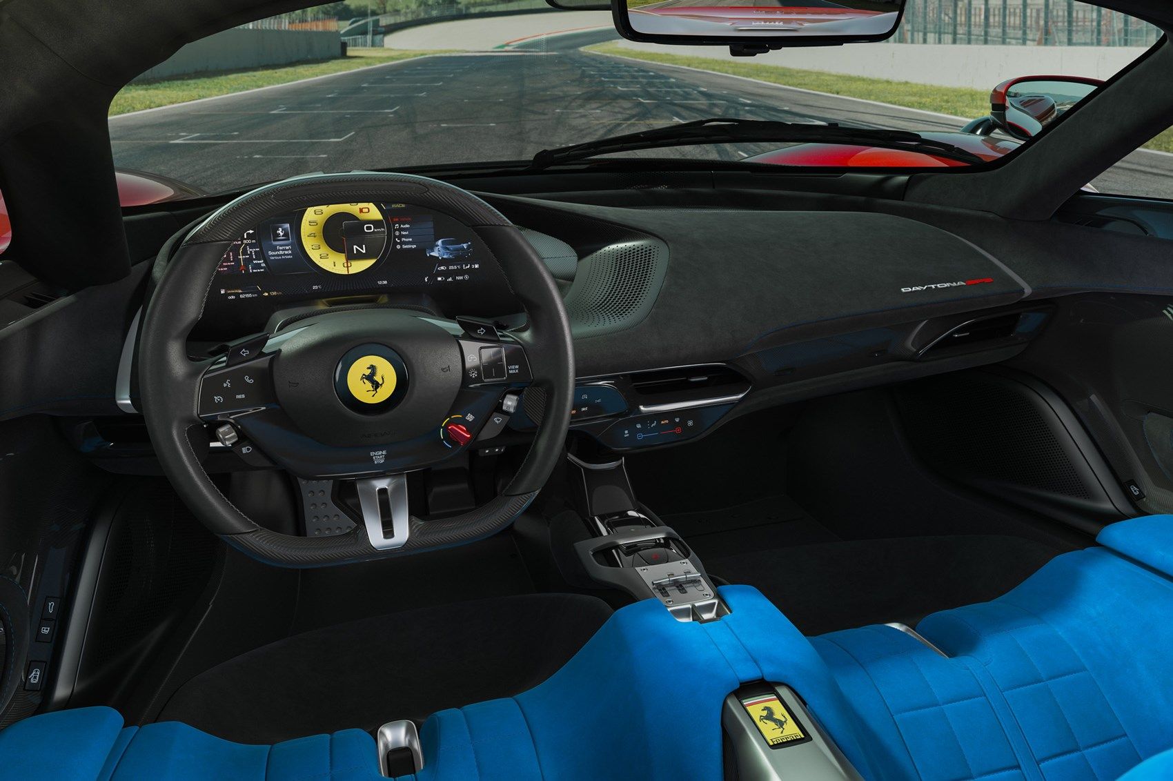 Ferrari Daytona SP3 Interior (carmagazine)