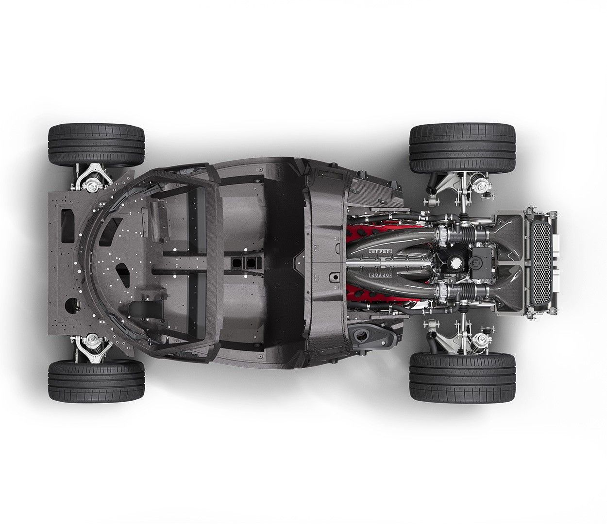 Ferrari Daytona SP3 chassis (autoevolution)