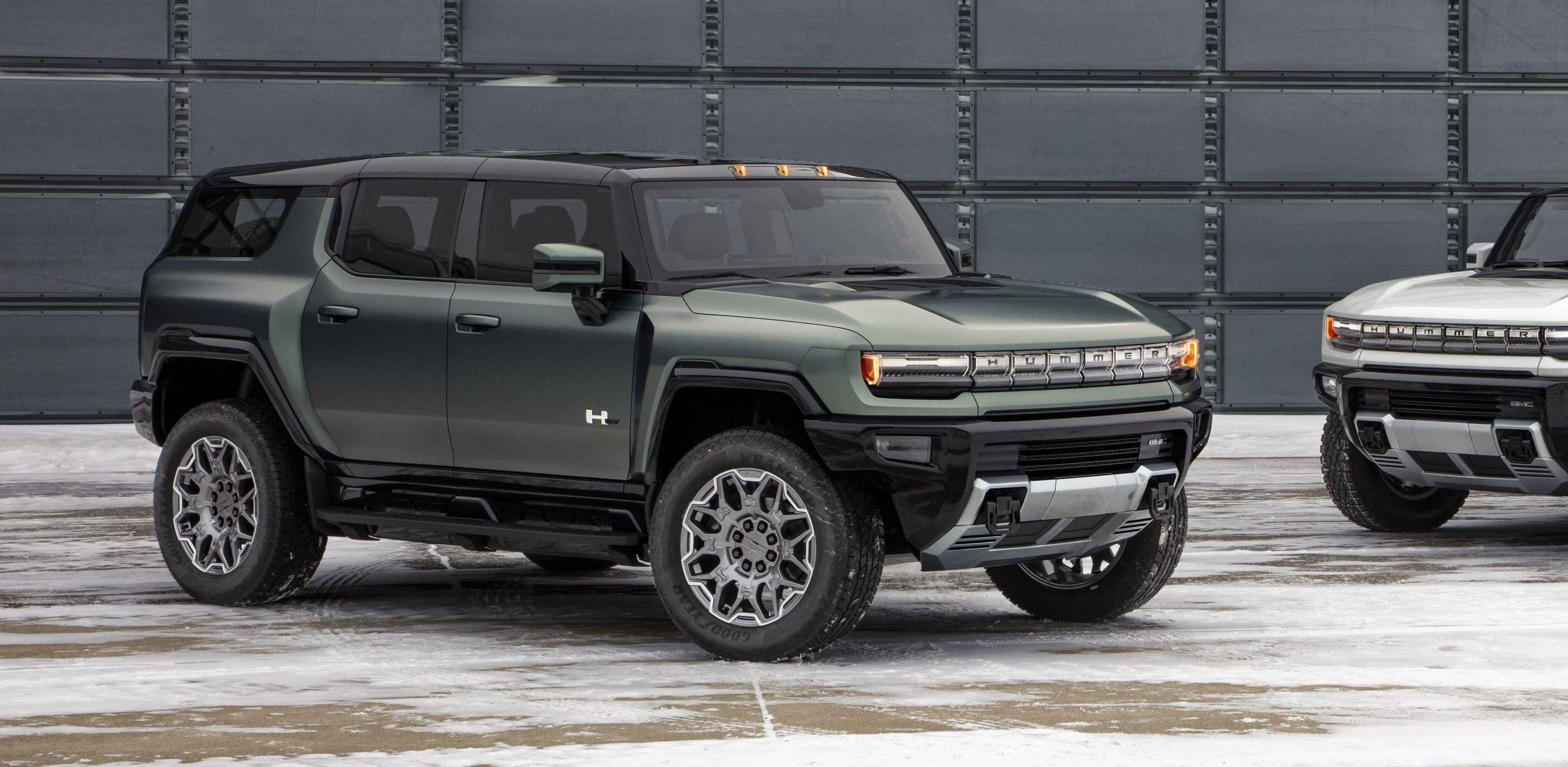 Two GMC Hummer EVs
