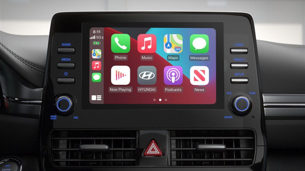 Hyundai Ioniq electric Apple Carplay
