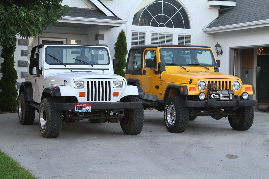 Jeep Wrangler Yj Vs Tj: Ultimate Comparison Guide