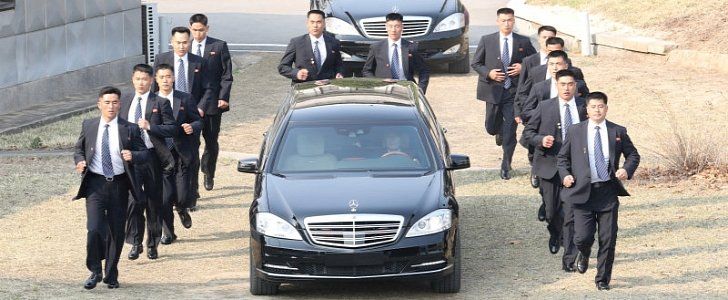 Kim Jong Un Mercedes