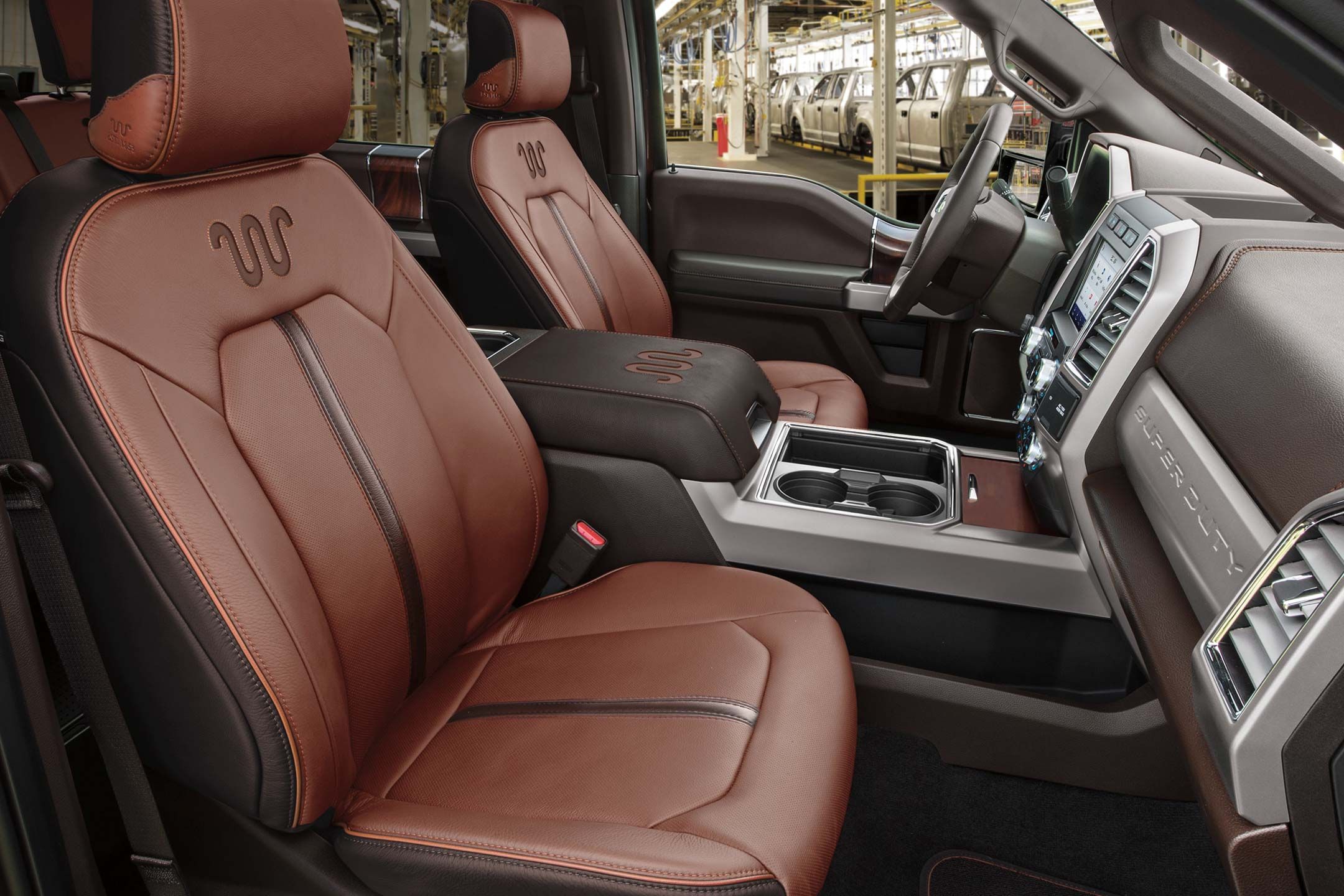 King Ranch Truck Interior - Ford