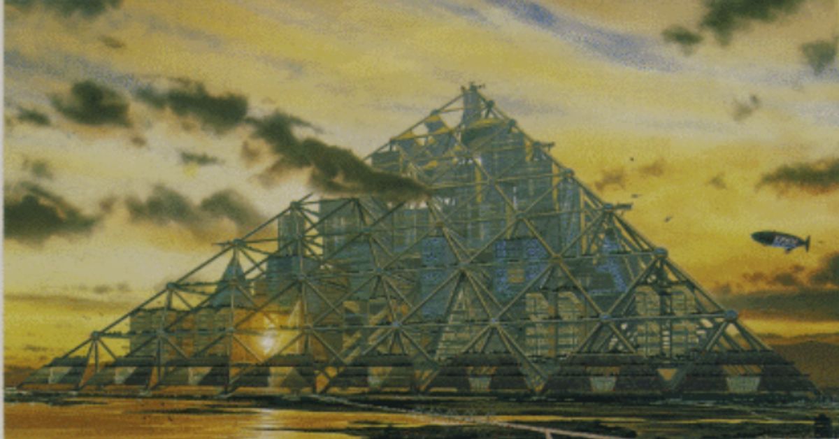 Transport In 2120: The Vehicle's Of Japan's Mega City Pyramid