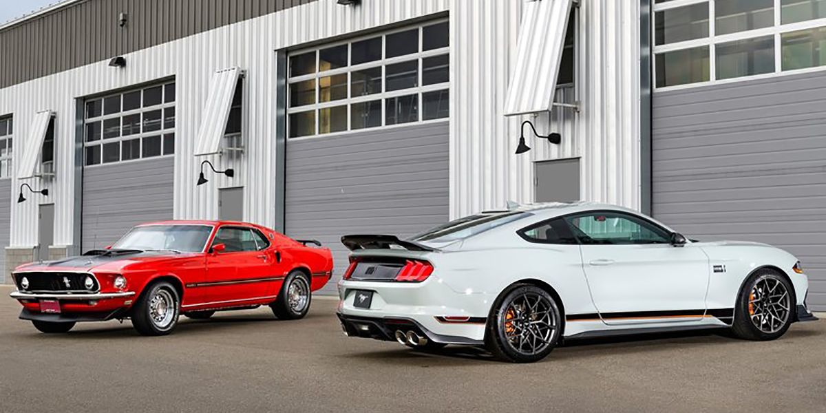 Old vs New Mustang Mach 1