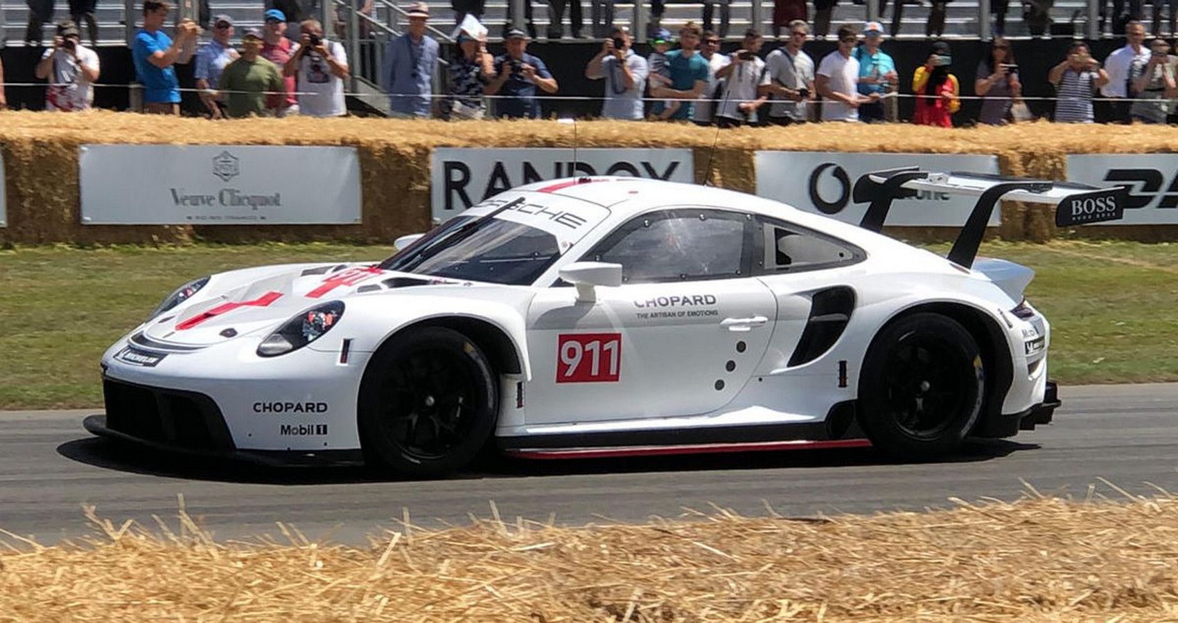 Porsche 911 RSR - Side View
