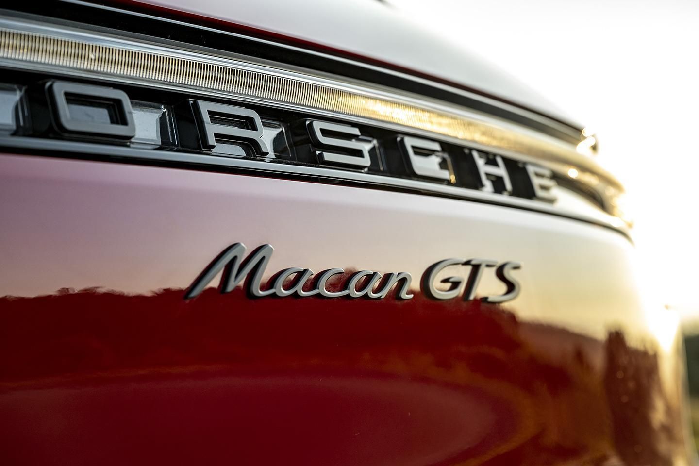 Porsche Macan GTS Written Behind The Vehicle