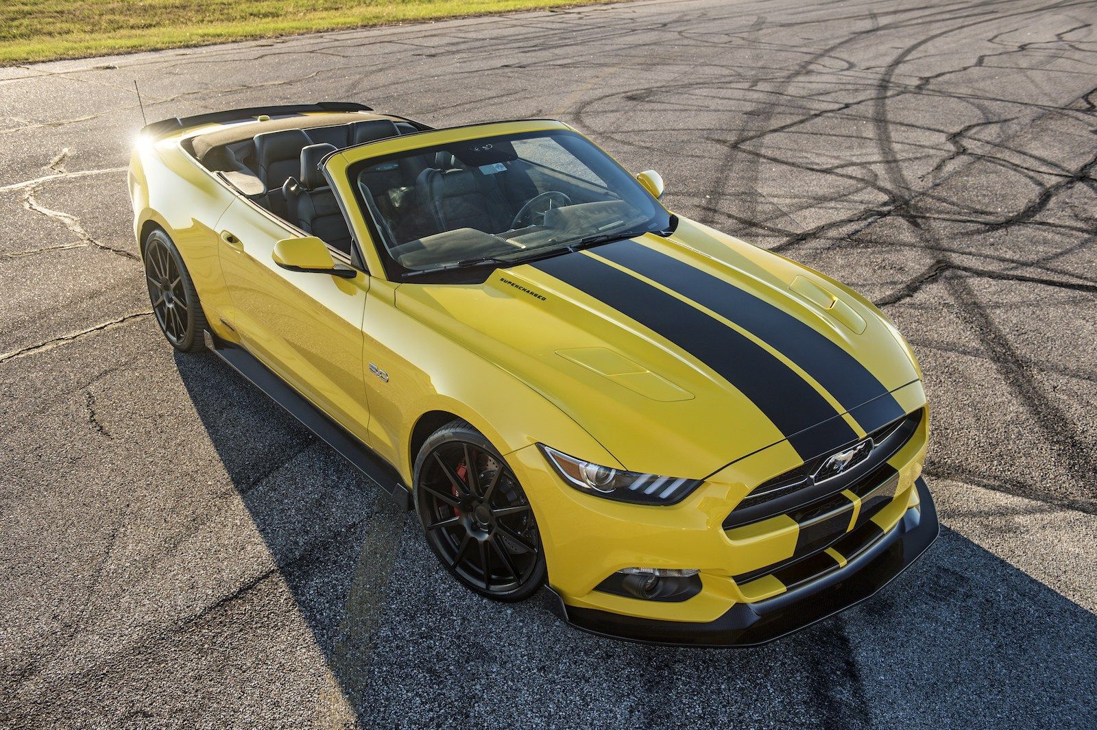 2021 Ford Mustang Shelby gt500 Front Yellow