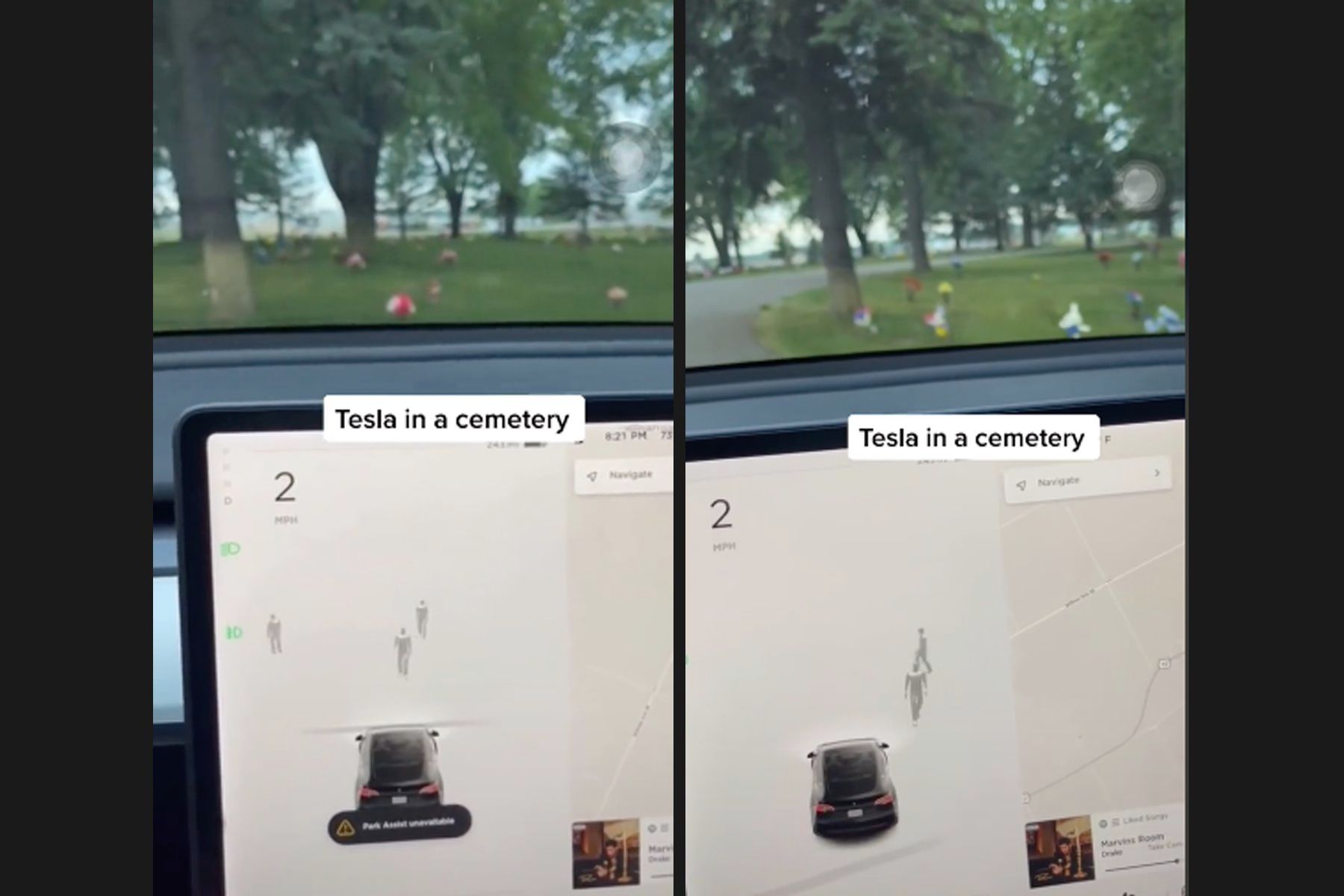 Tesla Ghost - Driving CA