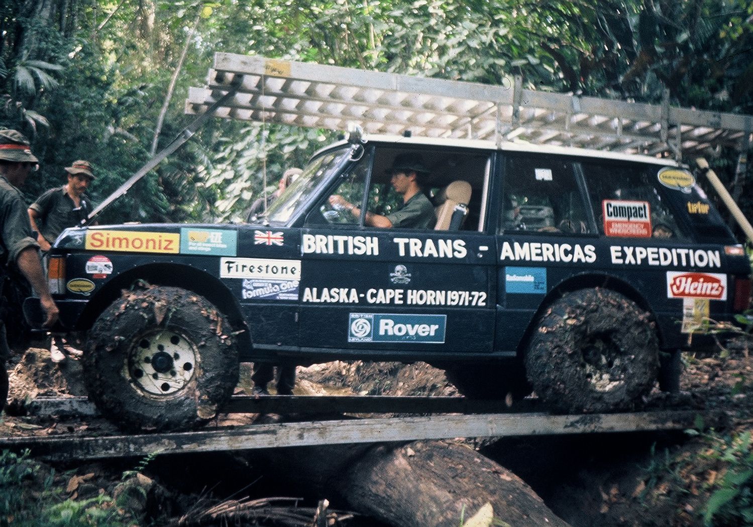 Trans-Americas Expedition Range Rovers