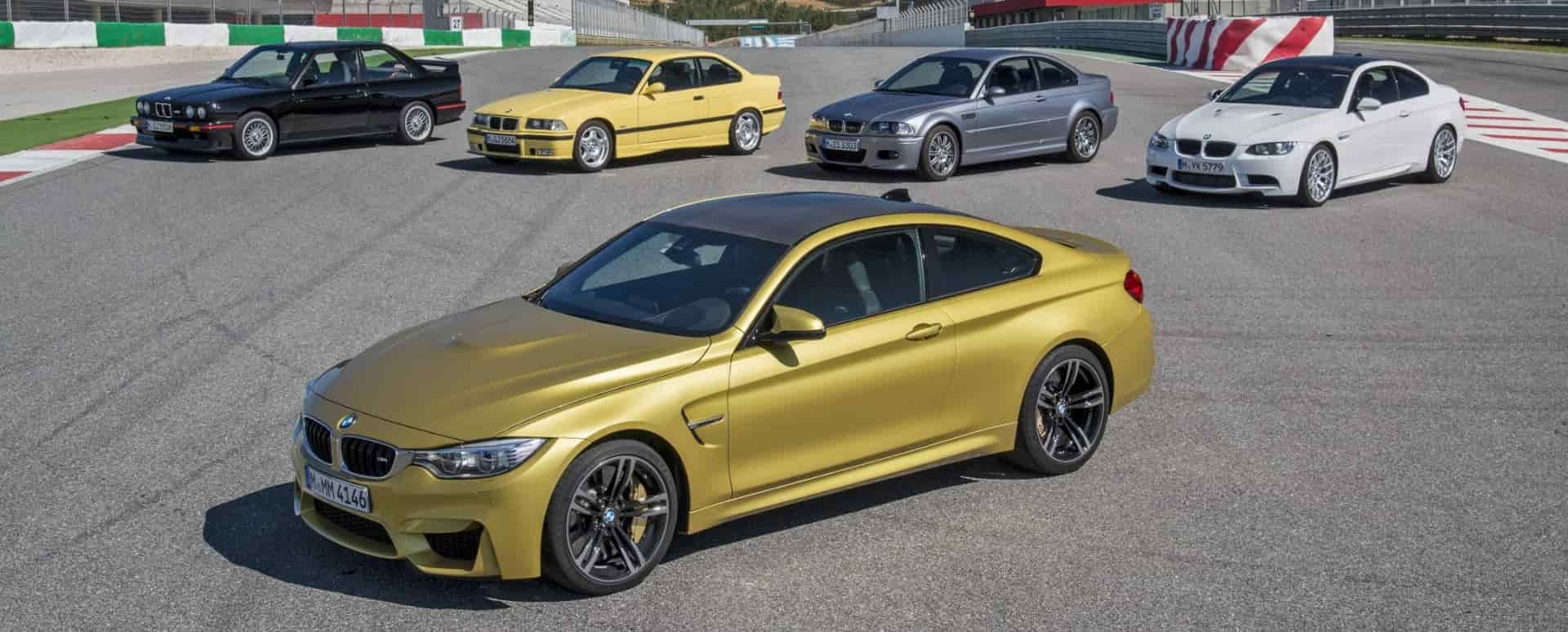 BMW M Car Lineup