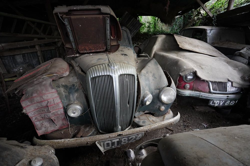 Epic Barn Find Reveals Dozens Of Classic British Cars