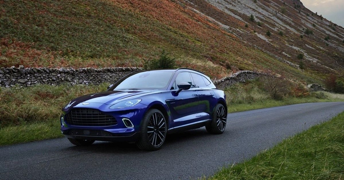 2022 Aston Martin DBX (Blue) - Front