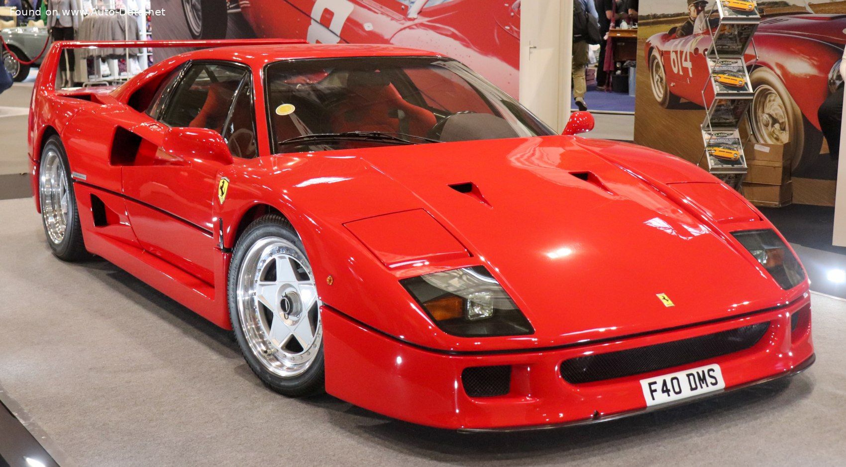 Ferrari F40, the last car Enzo Ferrari ever approved before his demise 
