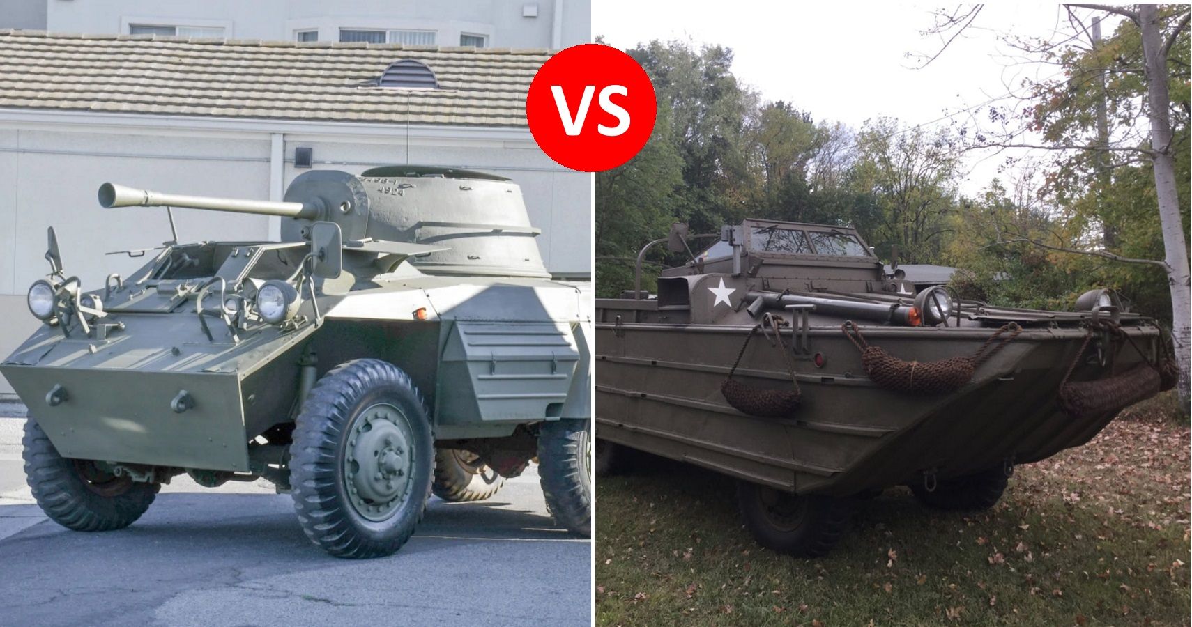 Auction Dilemma (Military Edition): Ford M8 Armored Car Vs. GMC DUKW Amphibious Truck