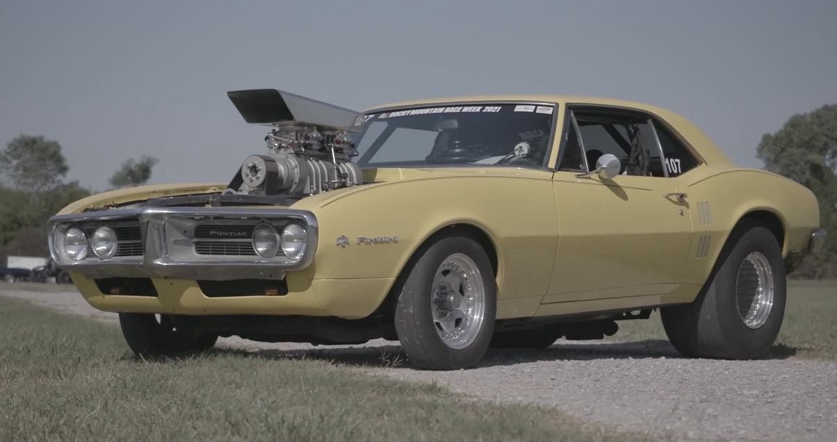 Barn Find 1967 Pontiac Firebird Makes Best Pass At Track Where It Sat