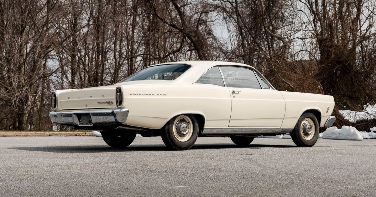 Extremely Rare 1966 Ford Fairlane 500 R-Code In White 
