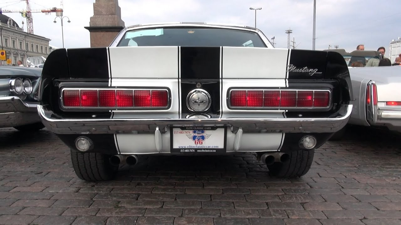 1968 California Black Mustang