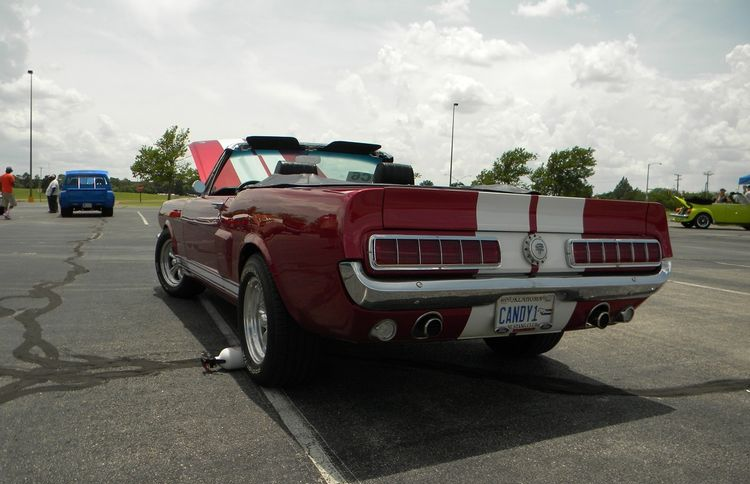 Candy Apple Red 1968 Mustang California
