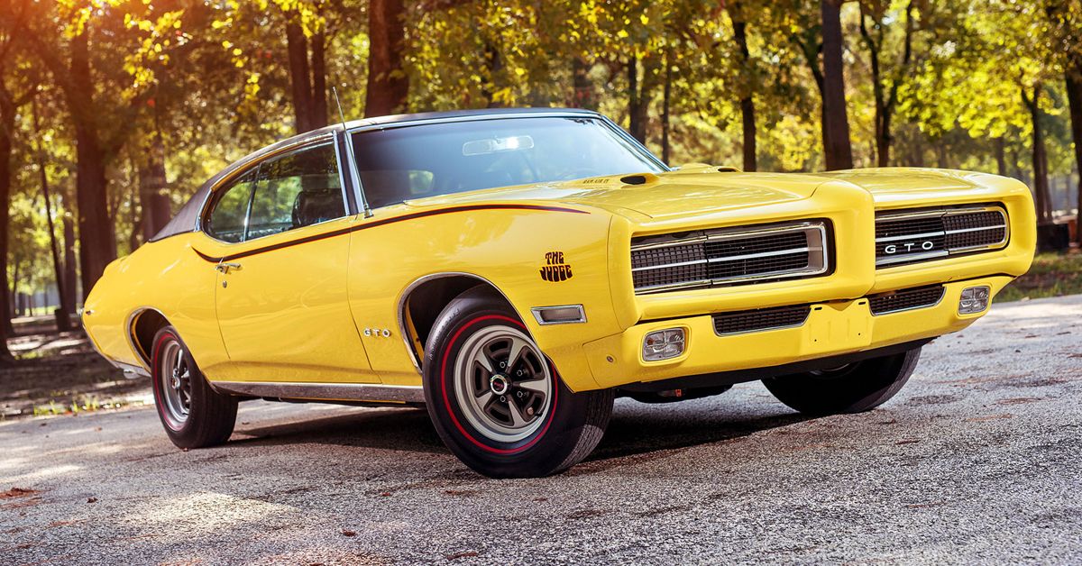 1969 Pontiac GTO Judge In Goldenrod Yellow